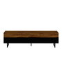 Hanah Home Soporte para TV Negro y Roble